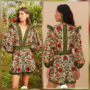 Farm Rio Sand Garden Romper